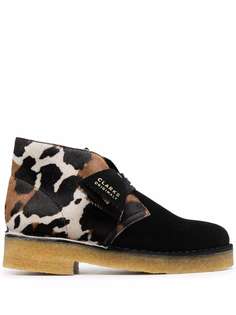Clarks Originals ботинки с анималистичным узором