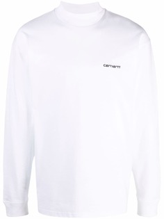 Carhartt WIP топ с высоким воротником и длинными рукавами