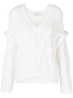 IRO джемпер крупной вязки с V-образным вырезом