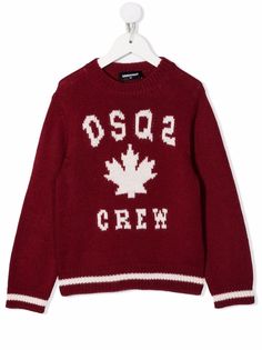 Dsquared2 Kids джемпер DSQ2 вязки интарсия