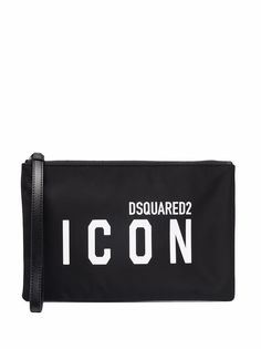 Dsquared2 клатч с логотипом Icon