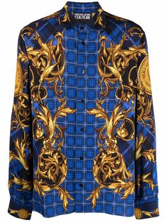 Versace Jeans Couture рубашка с принтом