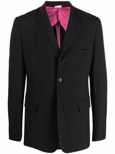 Comme Des Garçons Pre-Owned однобортный пиджак 2000-х годов