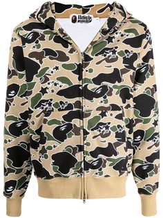 A BATHING APE® худи с камуфляжным принтом Bape