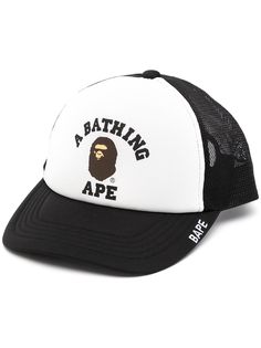 A BATHING APE® бейсболка с логотипом