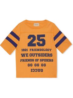 Gucci Kids футболка 1921 Friendology с надписью