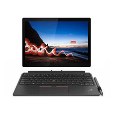 Ноутбук Lenovo ThinkPad X12 Detachable G1 T, 12.3", IPS, Intel Core i5 1130G7 1.8ГГц, 16ГБ, 512ГБ SSD, Intel Iris Xe graphics , Windows 10 Professional, 20UW000PRT, черный