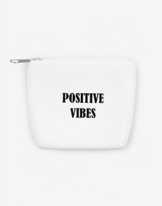 Белый кошелёк Positive vibes Gloria Jeans