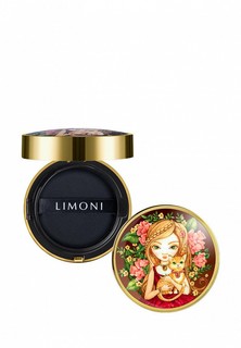 Кушон для лица Limoni Тональный флюид All Stay Cover SPF 35 PA++, Animal Princess, 03 Dark Medium