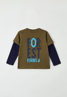 Лонгслив Button Blue 