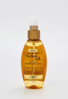 Масло для волос Ogx для увлажнения и гладкости волос с маслом гавайского ореха (кукуи), 118 мл