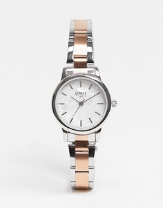 Женские часы с металлическим браслетом разных цветов и искусственным перламутровым циферблатом Limit-Многоцветный
