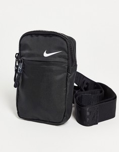 Черная маленькая сумка через плечо Nike Essential-Черный цвет