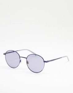 Солнцезащитные очки с круглыми линзами M Missoni-Голубой