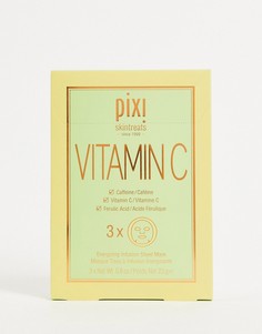 Маска-салфетка с витамином С Pixi (3 шт.)-Бесцветный