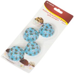 Форма для выпечки бумажная Мультидом VL80-278 5х2 см, 100 шт