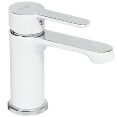 Смеситель для раковины Frap F1041 латунный, катридж 35 мм, белый