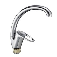 Смеситель для кухни Solone KAP4-A043 хромированный с картриджем с гайкой