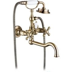 Смеситель для ванны Gappo G3289-4 с керамической кран-буксой, бронза
