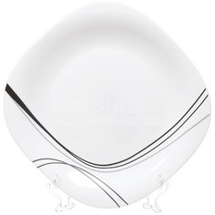 Тарелка обеденная, стеклокерамика, 26.2 см, Daniks, Токио, FFP-115-K1306-2/NFP110T