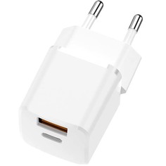 Сетевое зарядное устройство TFN nano A+C PD 20W, White (TFN-WCRPD11) nano A+C PD 20W, White (TFN-WCRPD11)