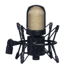МК-105 Профессиональный студийный конденсаторный микрофон с большой диафрагмой, черный, в картонной коробке Октава