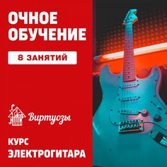 Электрогитара. 8 индивидуальных занятий Unknown