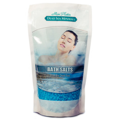 Натуральная Соль Мёртвого моря с ароматическими маслами (голубая) MON Platin
