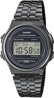 Японские наручные мужские часы Casio A171WEGG-1AEF. Коллекция Vintage
