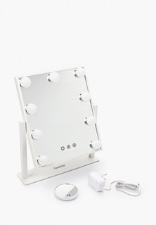 Зеркало настольное Camelion M283-DL C01, со светодиодной подсветкой, 36х30 см