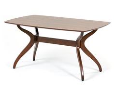 Стол обеденный pinang (ecodesign) коричневый 150x76x90 см.