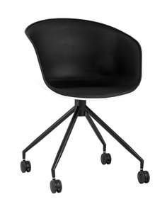 Кресло офисное libra (stool group) белый 60x81x53 см.