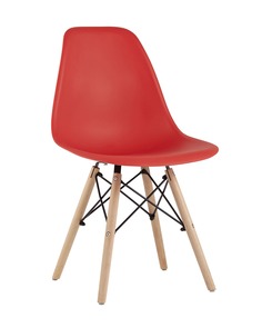 Стул style dsw (stool group) красный 46x81x53 см.