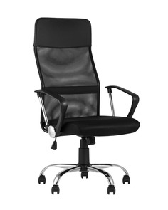 Кресло офисное topchairs benefit (stool group) черный 62x113x64 см.