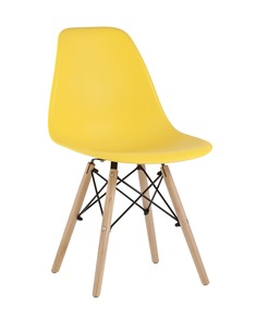 Стул style dsw (stool group) желтый 46x81x53 см.