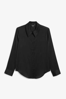Атласная блуза Monki