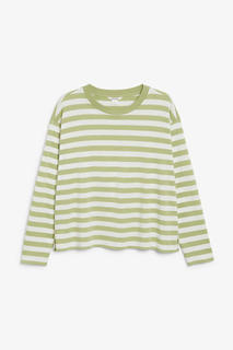Лонгслив из хлопка Monki