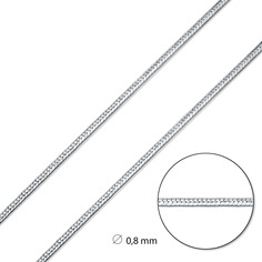 Цепь из серебра 015GROTI041R.P.400 ЭПЛ Якутские Бриллианты