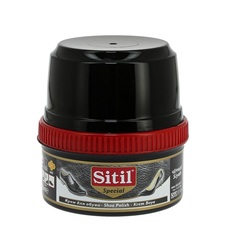 Крем-блеск для обуви Sitil черный 200 г