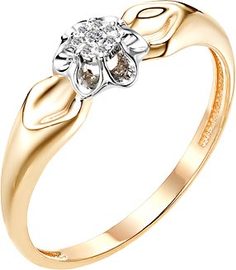 Золотые кольца Кольца Ювелирные Традиции K112-4223