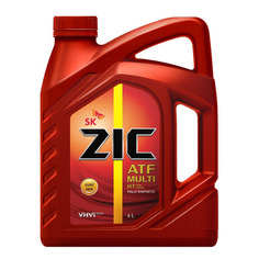 Масло трансмиссионное синтетическое ZIC ATF Multi HT, 4л [162664]