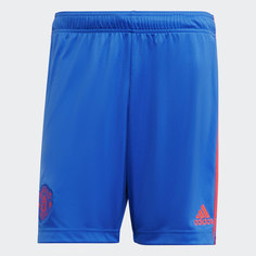 Гостевые игровые шорты Манчестер Юнайтед 21/22 adidas Performance