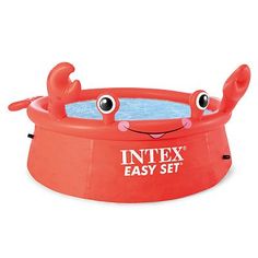 Бассейн Intex Easy Set &quot;Веселый Краб&quot; (красный)