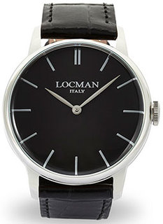 fashion наручные мужские часы Locman 0251V01-00BKNKPK. Коллекция 1960