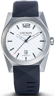 fashion наручные мужские часы Locman 0810A08S-00WHBKSK. Коллекция Stealth