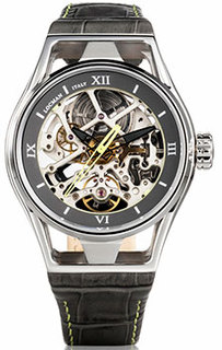 fashion наручные мужские часы Locman 0538A07S-00GYLIPAU. Коллекция Skeleton