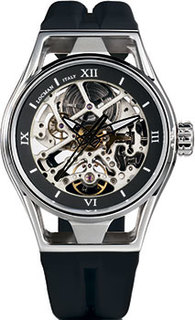 fashion наручные мужские часы Locman 0538A01S-00BKGYSIK. Коллекция Skeleton