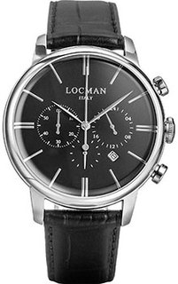 fashion наручные мужские часы Locman 0254A01A-00BKNKPK. Коллекция 1960