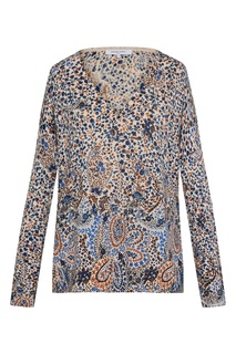 Шерстяной пуловер с принтом Liam Gerard Darel