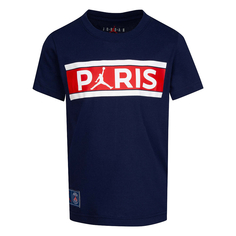 Подростковая футболка Paris Saint-Germain Bars Tee Jordan